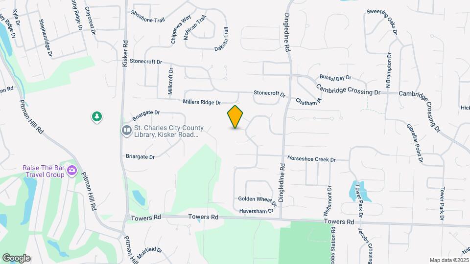 4310 Castle Rock Ct Map and Location Details