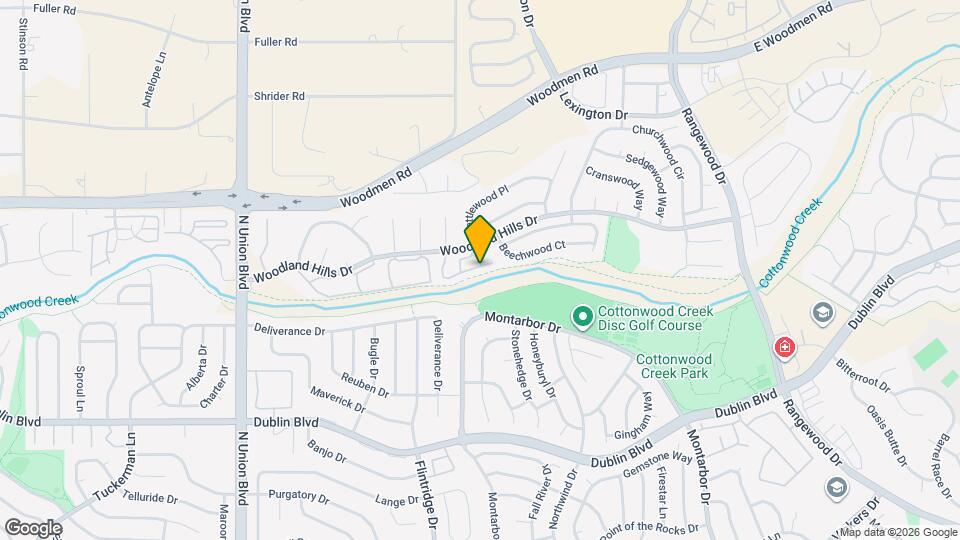 3321 Chestnut Glen Ln Map and Location Details