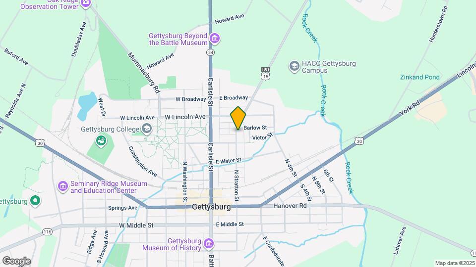 309 N Stratton St Map and Location Details