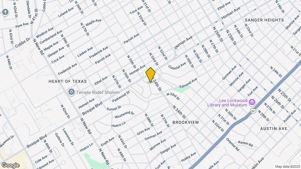 3410 Brook Cir Map and Location Details