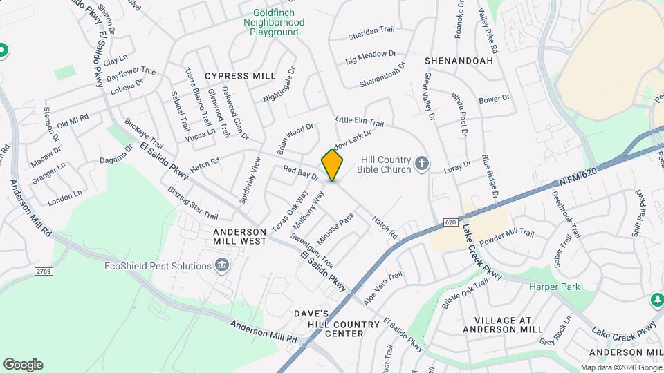 1304 Mulberry Way Map and Location Details