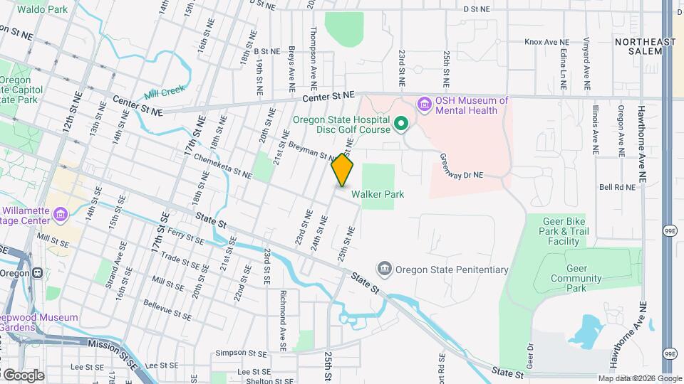 380 24th St NE Map and Location Details