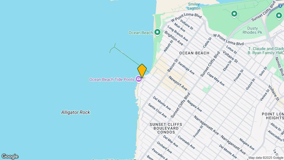 Pelican Point Map and Location Details