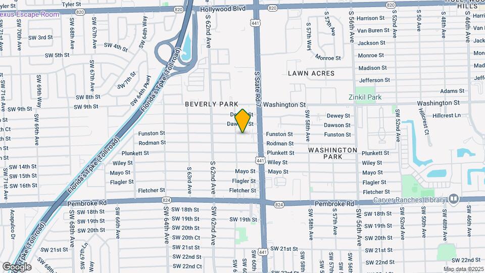 6030 Funston St Mapa y Detalles de la Ubicación