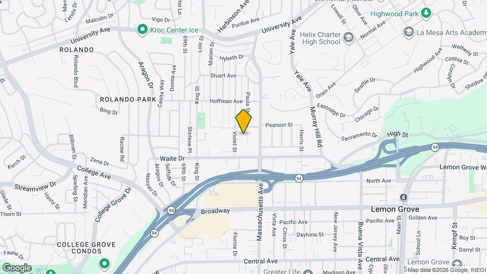 3860 Paula St Map and Location Details