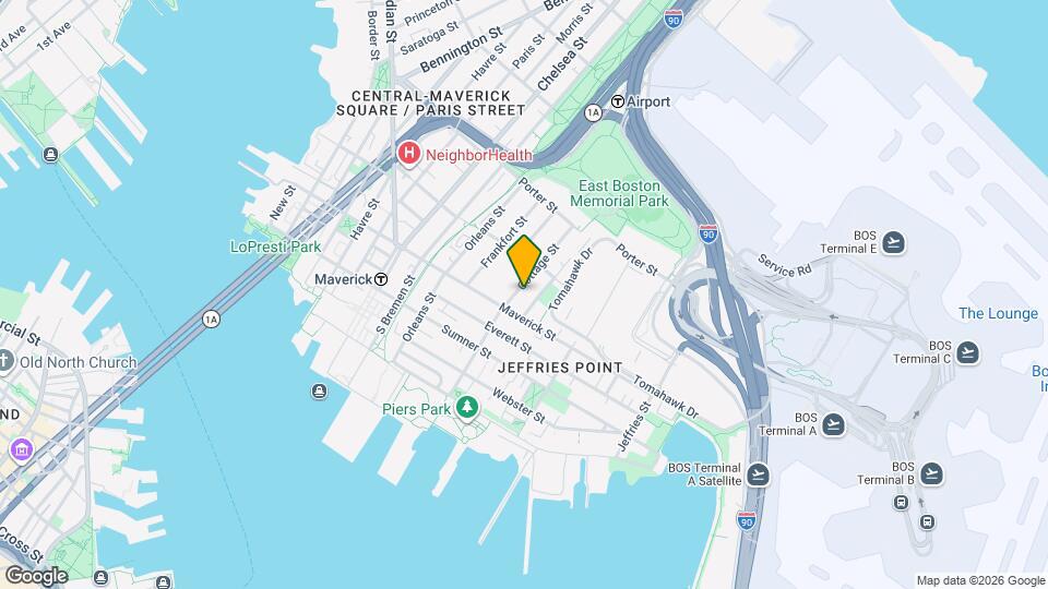 125 Cottage St Map and Location Details