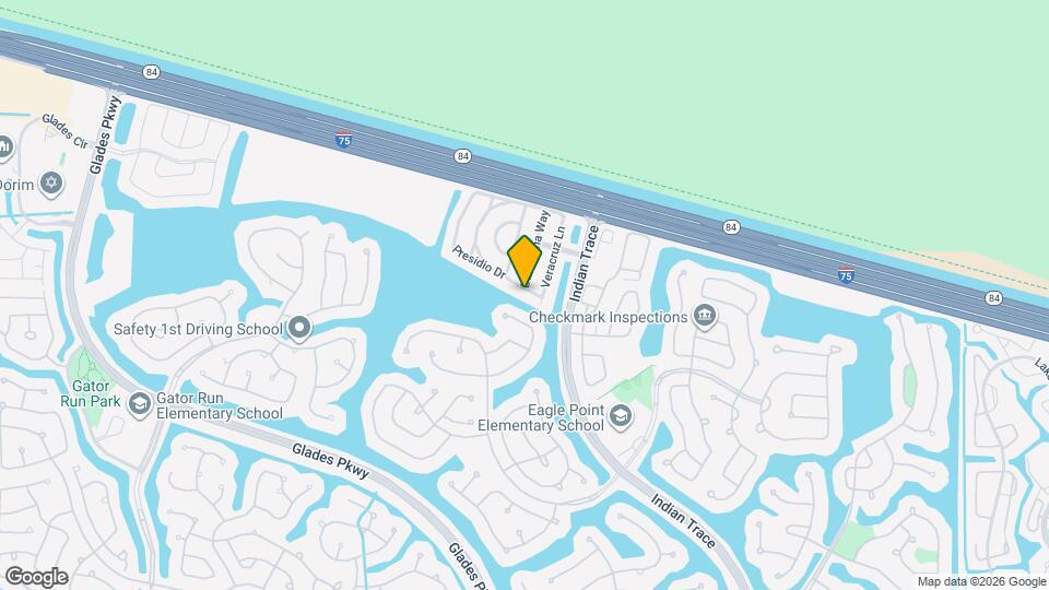 1261 Presidio Dr Map and Location Details