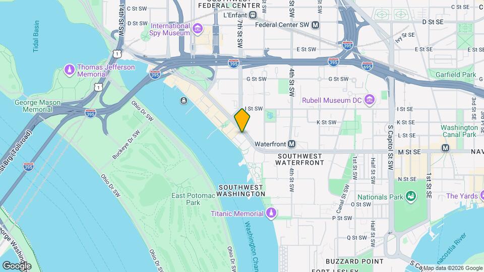 The Tides Map and Location Details