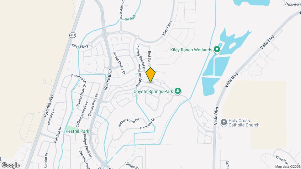 1136 Rancho Mirage Dr Map and Location Details