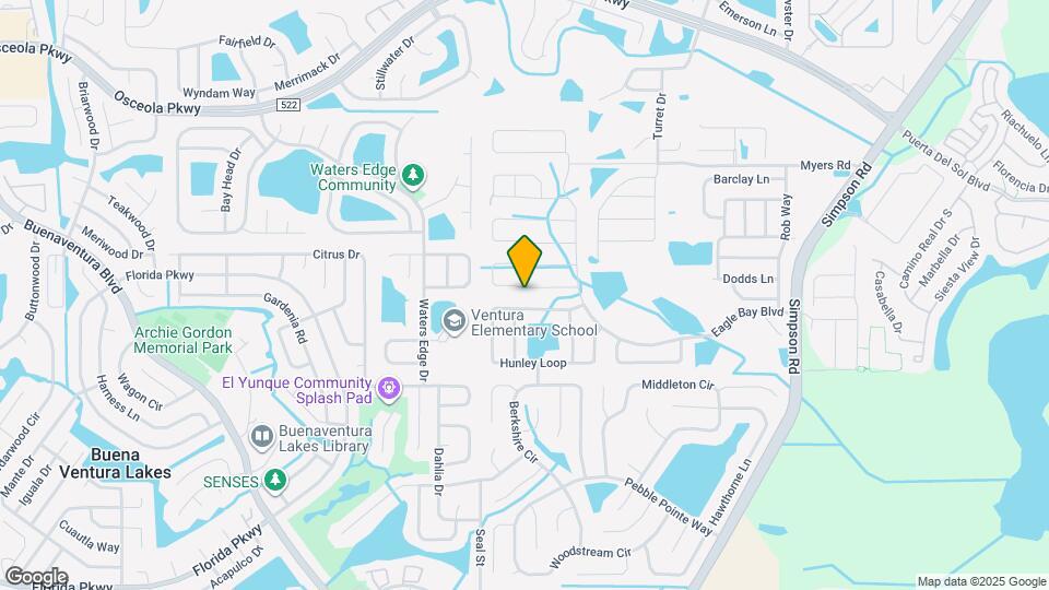 2568 Tanner Terrace Map and Location Details