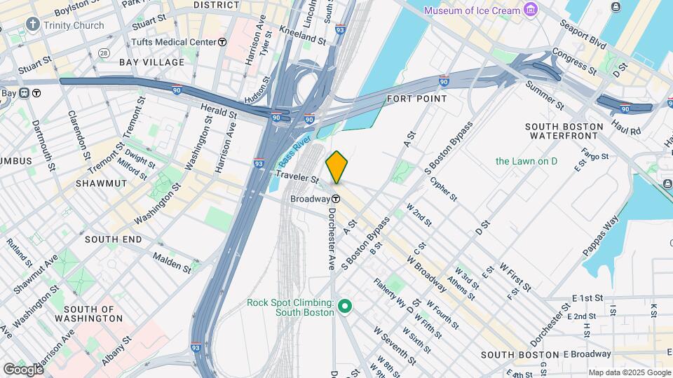 16 W Broadway, Unit 3 Map and Location Details