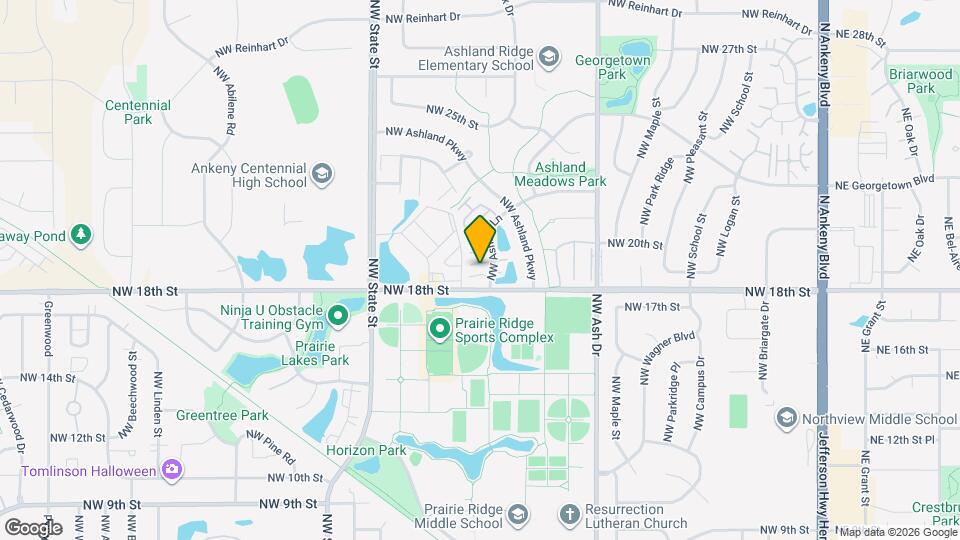 1812 NW Ashton Ln Map and Location Details