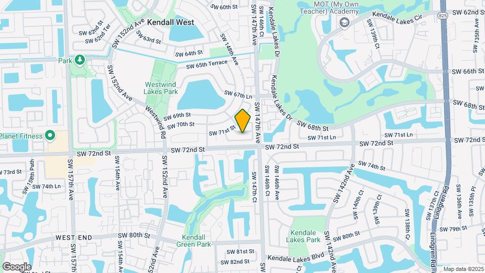 14799 SW 71st Ln Mapa y Detalles de la Ubicación