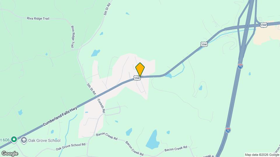 3390 Cumberland Falls Hwy Map and Location Details