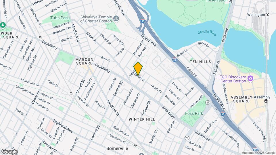 94 Heath St, Unit 3 Map and Location Details