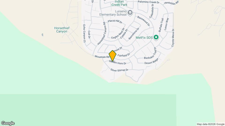 13333 Golden Horn Dr Mapa y Detalles de la Ubicación