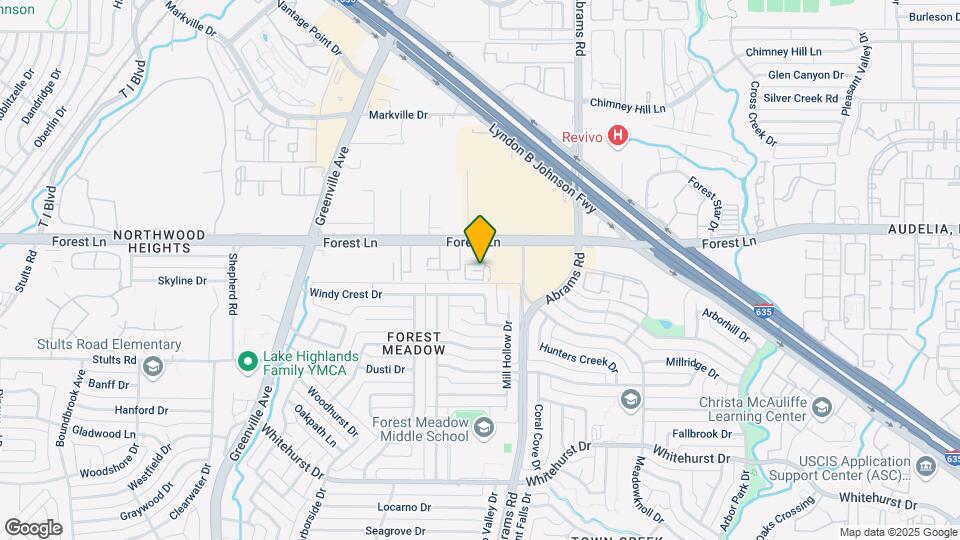 9302 Forest Ln Map and Location Details