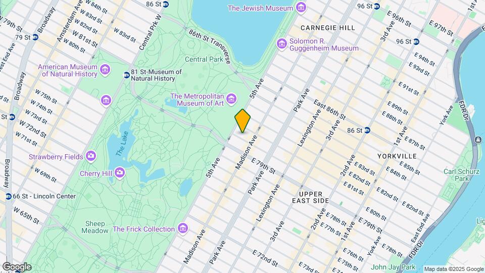 11 E 80th St Map and Location Details