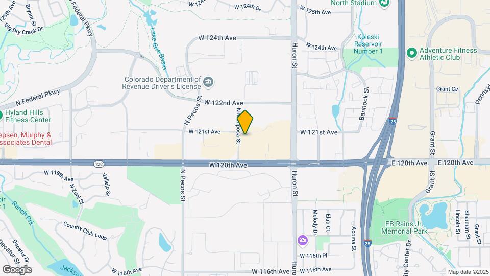 Furnished Studio-Denver - Westminster Map and Location Details