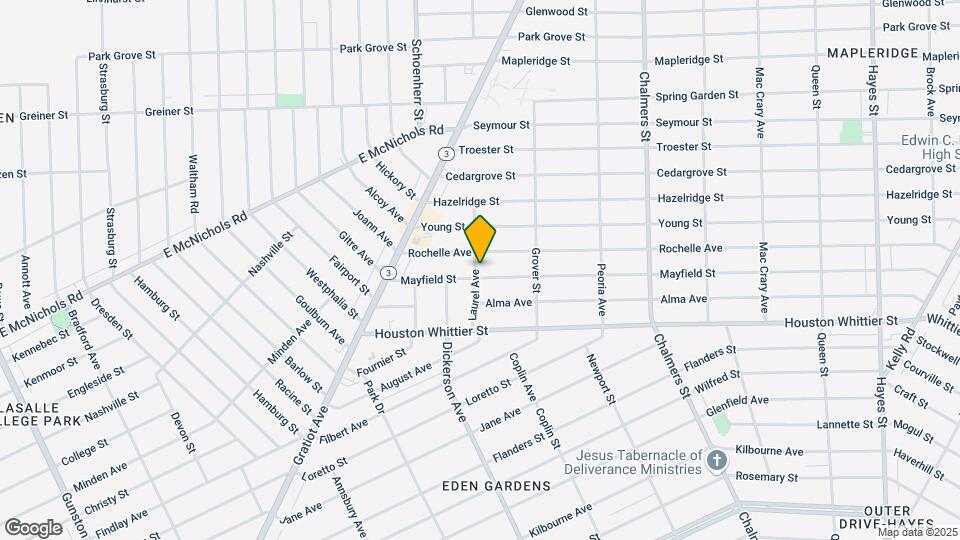 12510 Laurel St Mapa y Detalles de la Ubicación