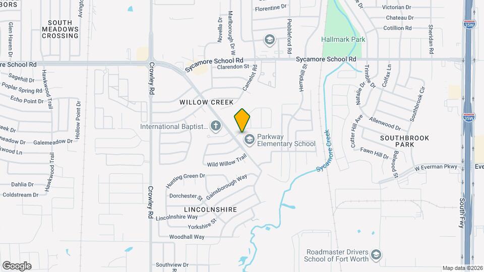 1621 Whispering Cove Trail Map and Location Details