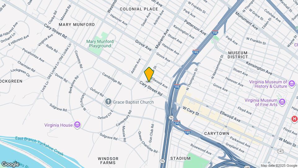 3910 Cary Street Rd-Unit -Apartment A Map and Location Details