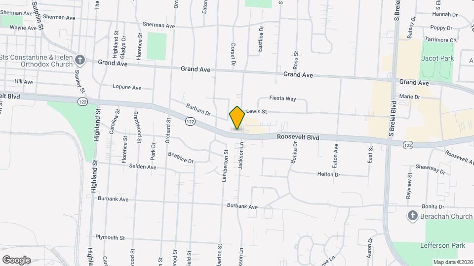 3327 Roosevelt Blvd Map and Location Details