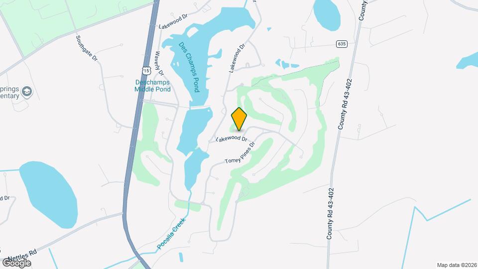 185 Lakewood Dr Map and Location Details