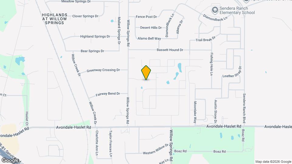 1633 Pne Vly Dr Map and Location Details