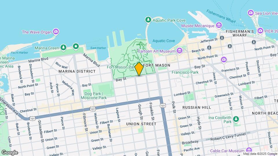 1259-1261 Bay St Map and Location Details