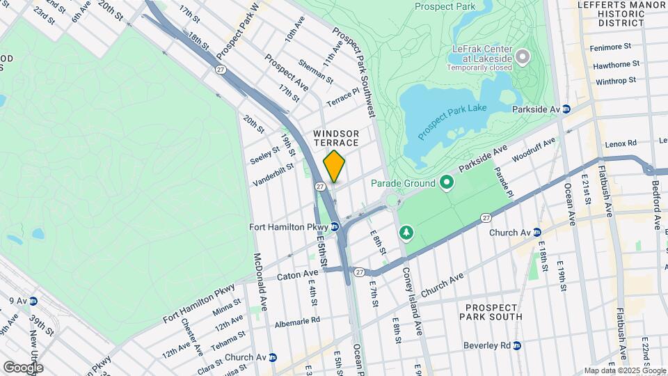 1293 Prospect Ave Map and Location Details