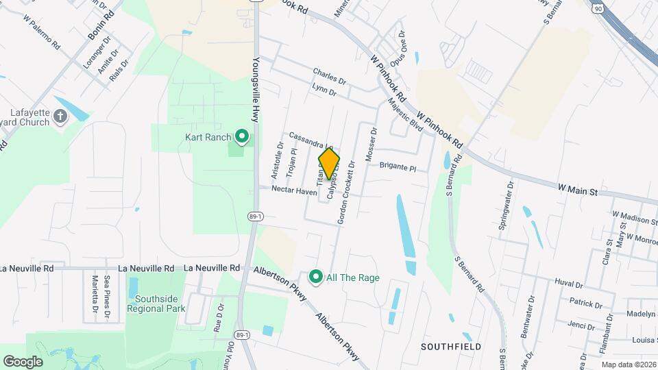 201 Calypso Ln Map and Location Details