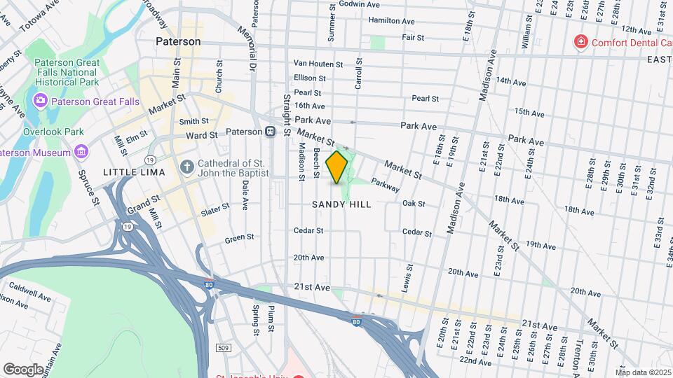 445 Summer St Mapa y Detalles de la Ubicación