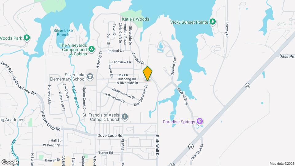 849 N Riverside Dr Map and Location Details