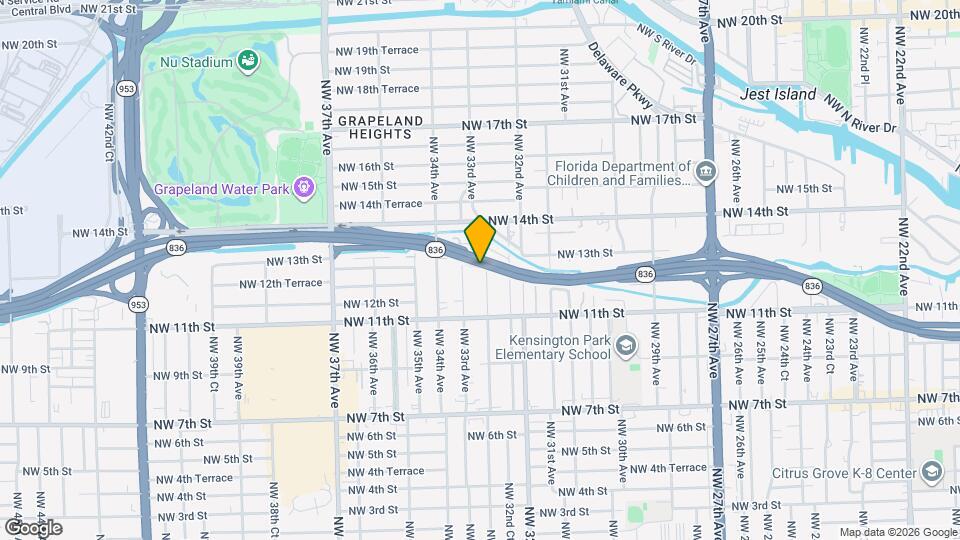 1244 NW 32nd Pl Mapa y Detalles de la Ubicación