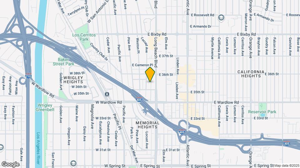 3530 Locust Ave Mapa y Detalles de la Ubicación