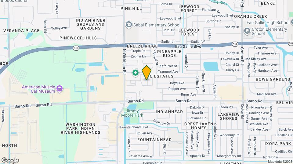 1058 Mollie Ln Map and Location Details