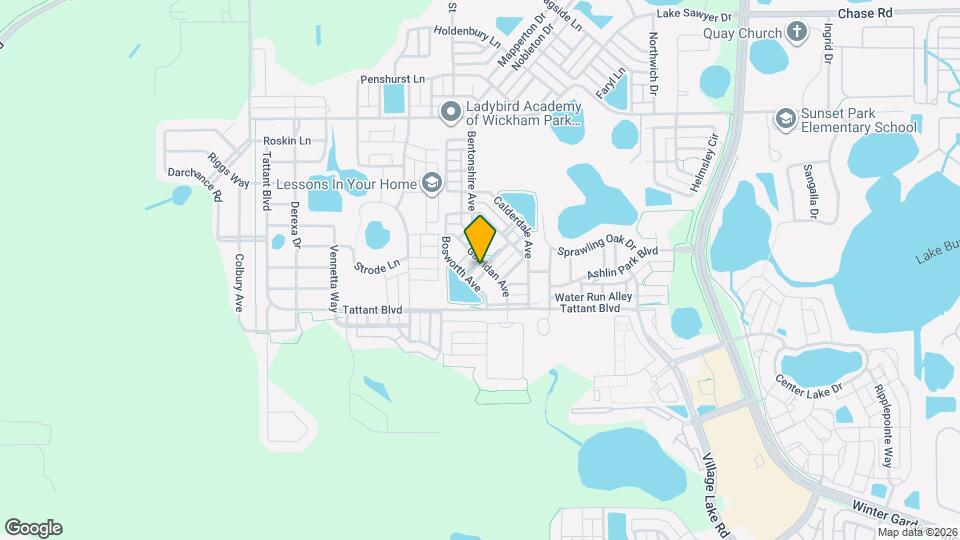 7609 Sutherton Ln Map and Location Details