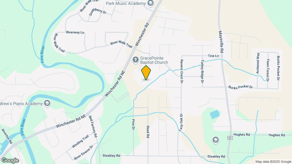 235 Misty Cove Ct Map and Location Details