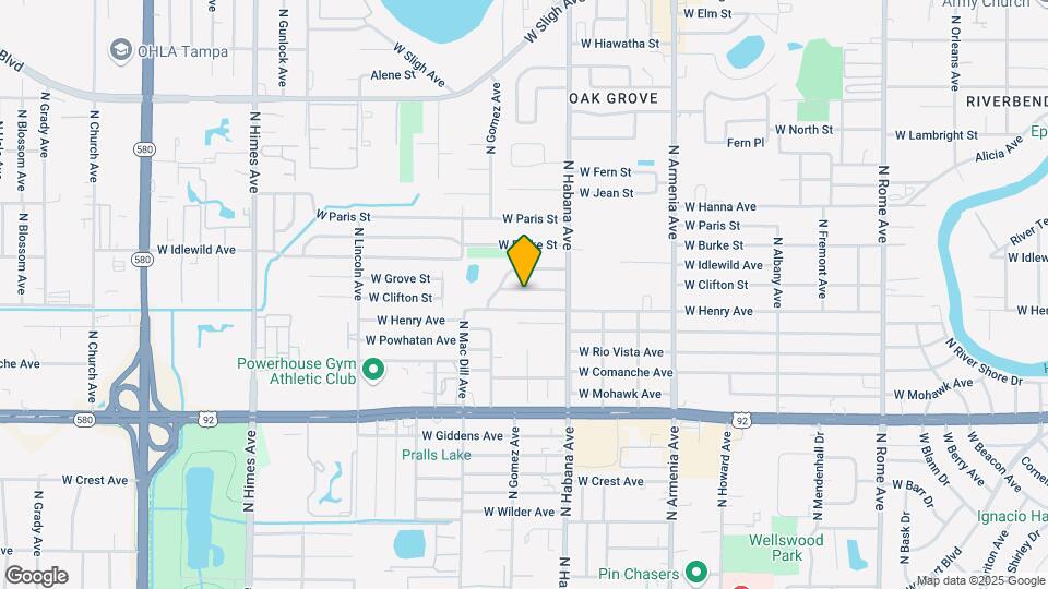 2916 W Clifton St Map and Location Details