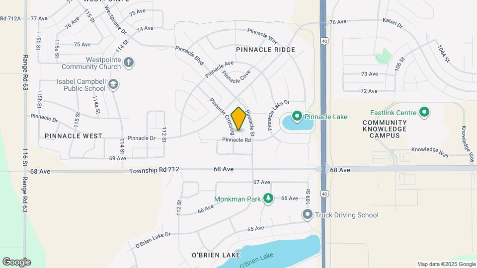 17 Pinnacle Crossing Map and Location Details