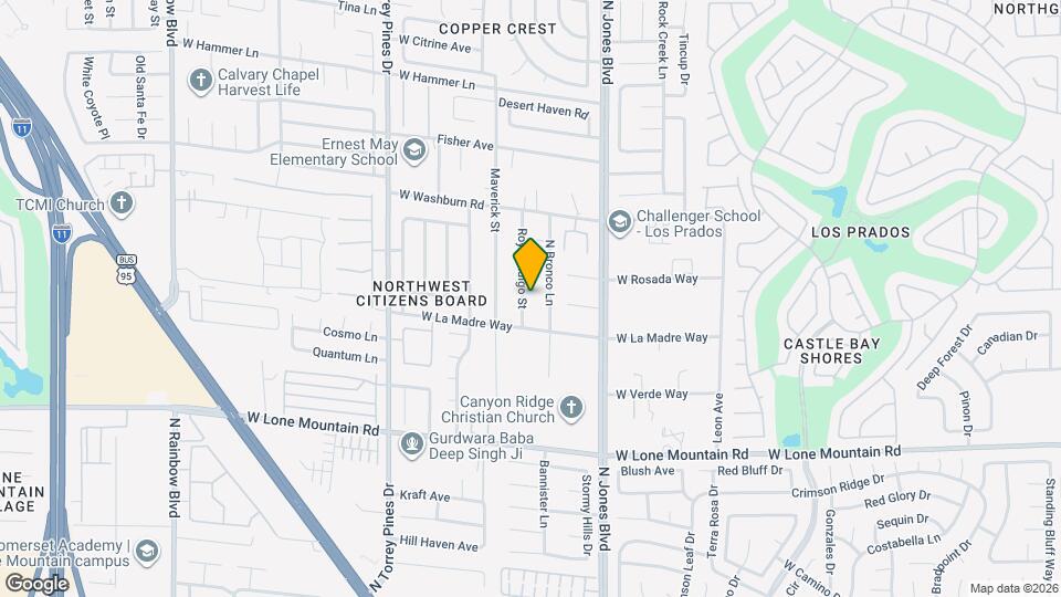 5048 Royal Indigo St Map and Location Details