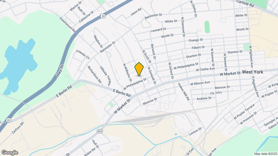 102 N Forrest St Map and Location Details