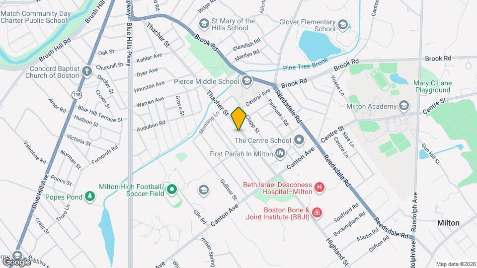 289 Thacher St Map and Location Details