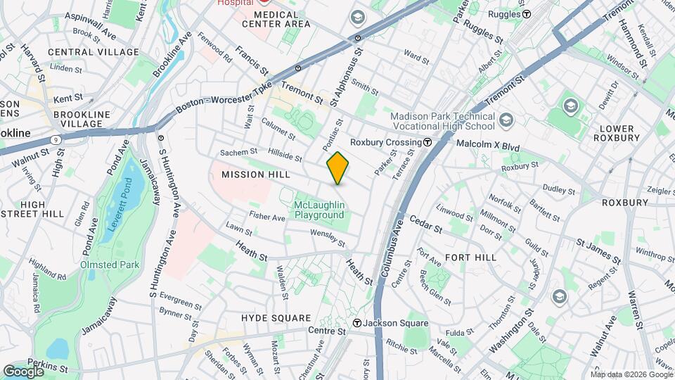 216 Calumet St, Unit 1T Map and Location Details