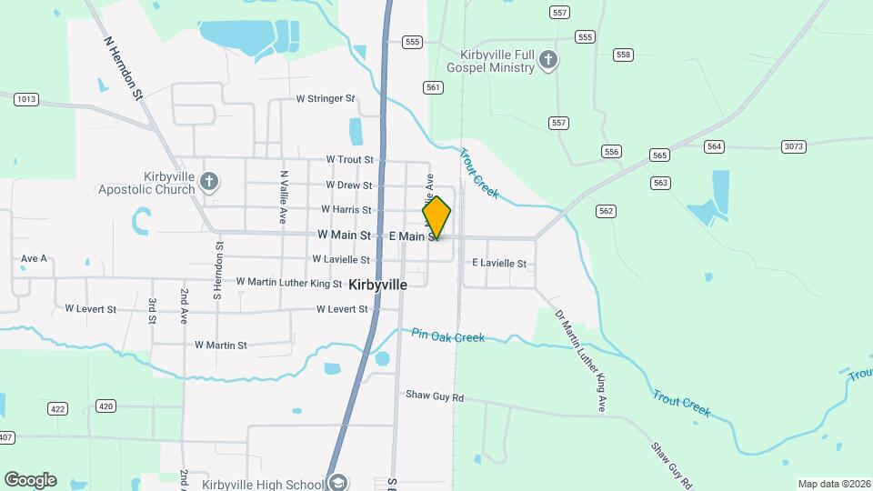 305 E Main St Map and Location Details