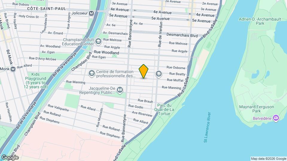 678-684 Moffat Rue Map and Location Details