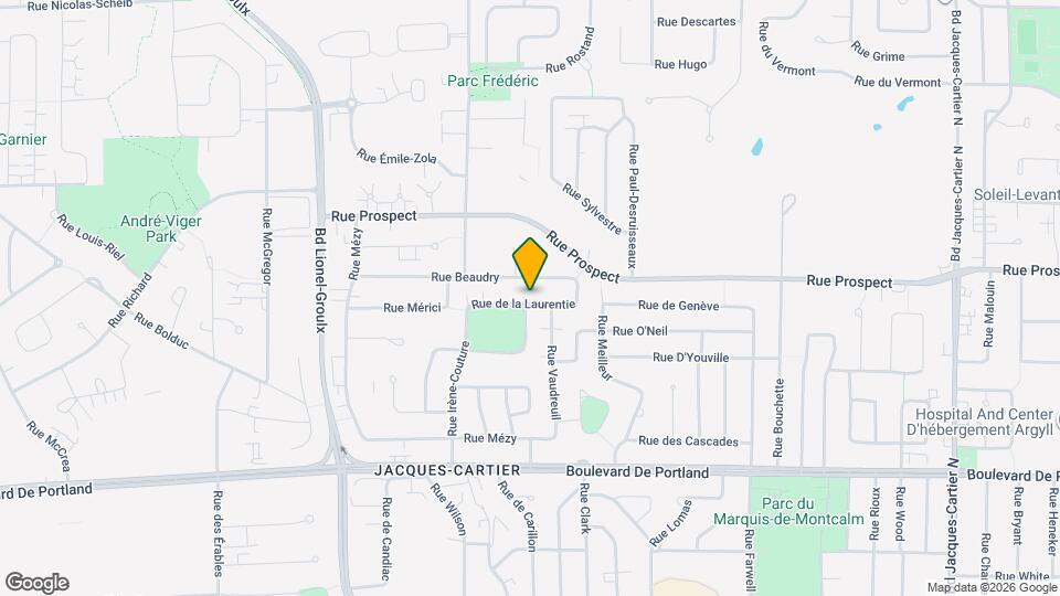 2547-2557 De La Laurentie Rue Map and Location Details