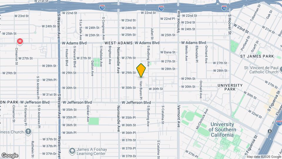 2947 Van Buren Pl, Unit 2947 Map and Location Details