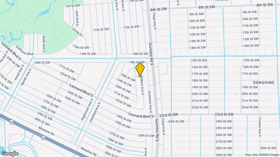 1530 Gilbert Ave S Map and Location Details